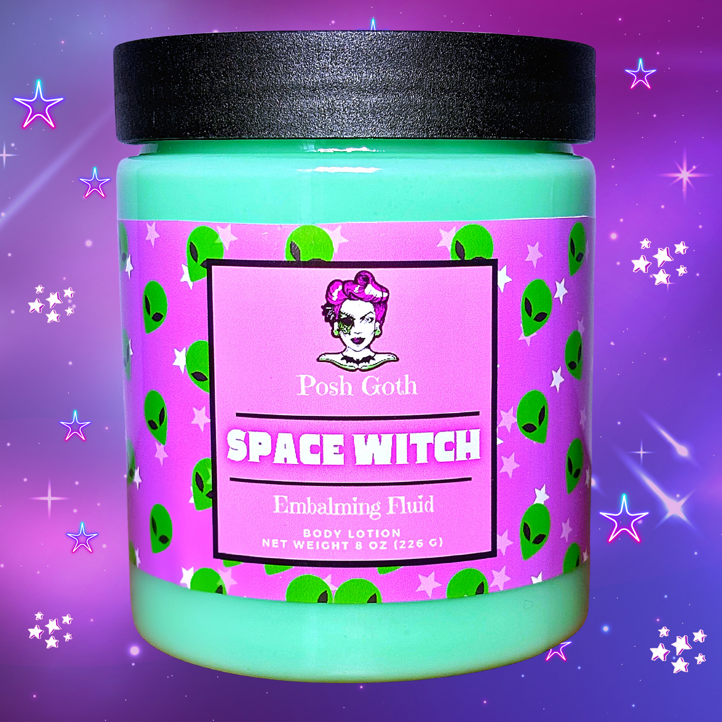 SPACE WITCH Cannaflower and Rose Scented Body Lotion