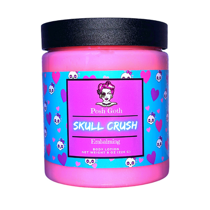 Skull Crush Goth Body Lotion