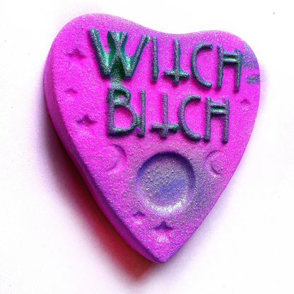 Ouija planchette goth bath bomb