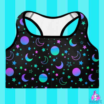 Goth Gym Clothes Sports Bra