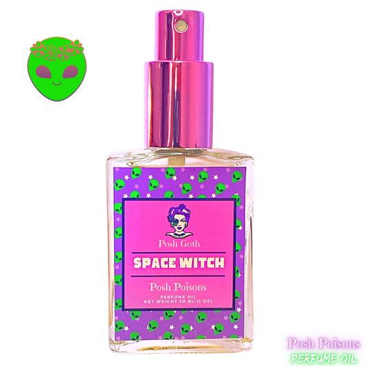 SPACE WITCH Floral Musk Gothic Perfume 1 oz spray