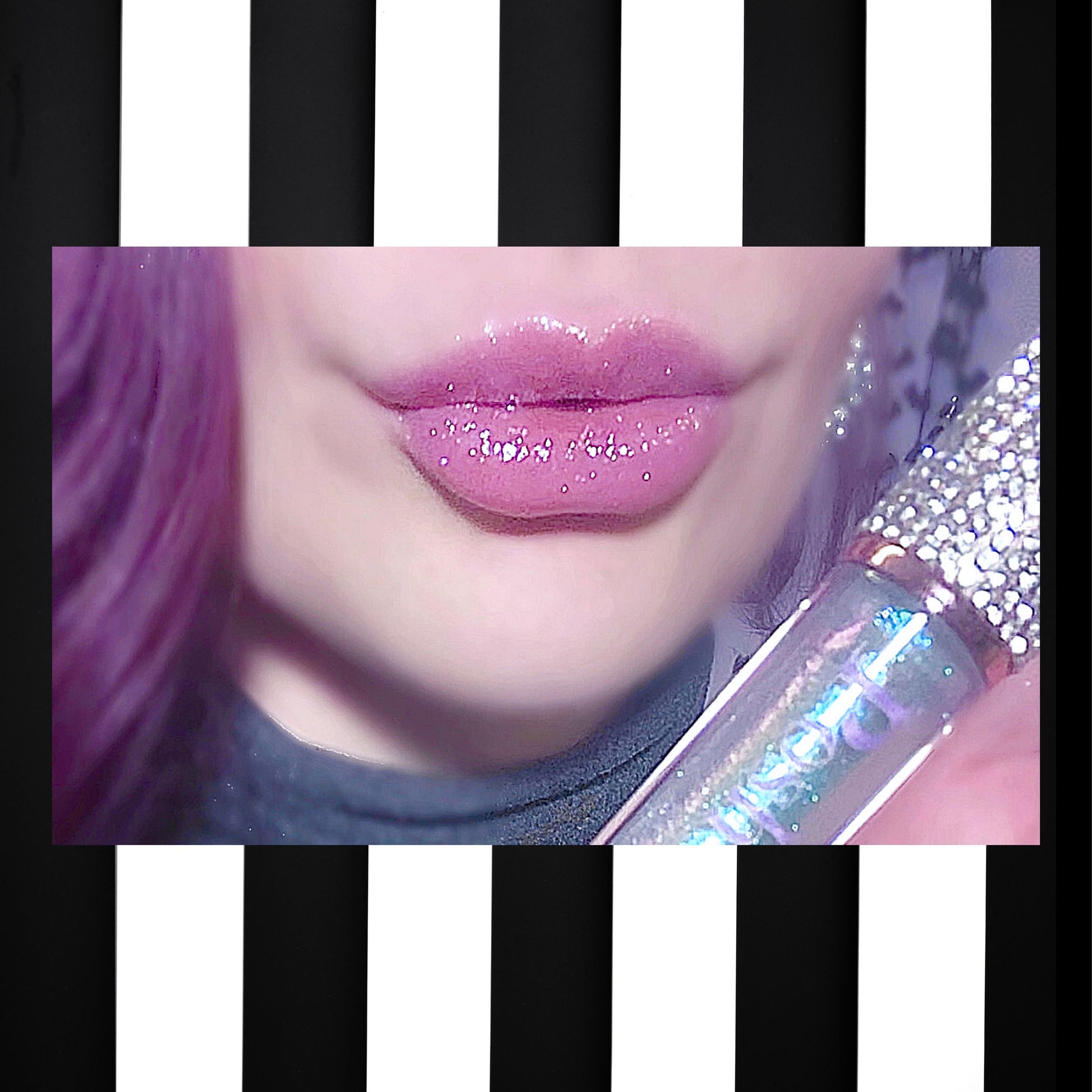 ICE QUEEN Wicked Liquids™ Glitter Gloss - Posh Goth -  