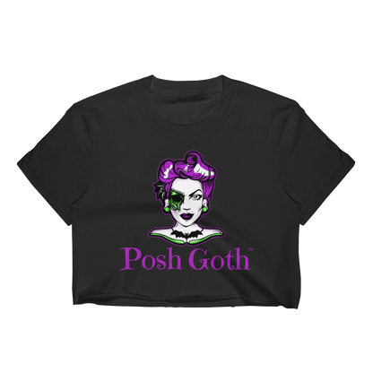 Posh Goth Women's Crop Top - Posh Goth -  